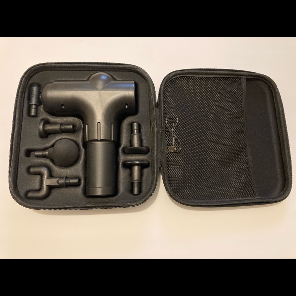 Titan Deep Tissue Massage Gun With 3 Speeds and Carrying Case